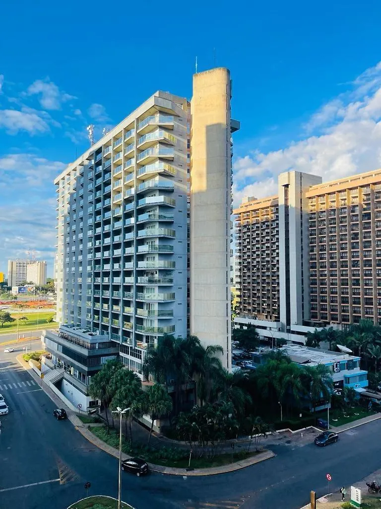 شقة Fusion Centro De Brasilia - Com Garagem Gratuita - By Hospede Facil